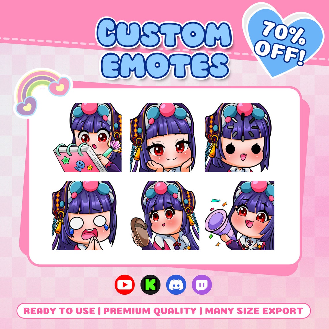 Custom Twitch Emotes Twitch Emotes Custom Emotes For Streamer Twitch