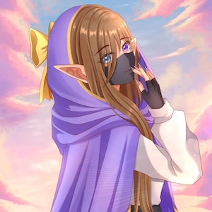 Custom Anime Profile Picture: PFP Commission for Twitch, Discord