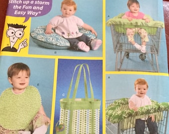 shopping cart cover with pillow