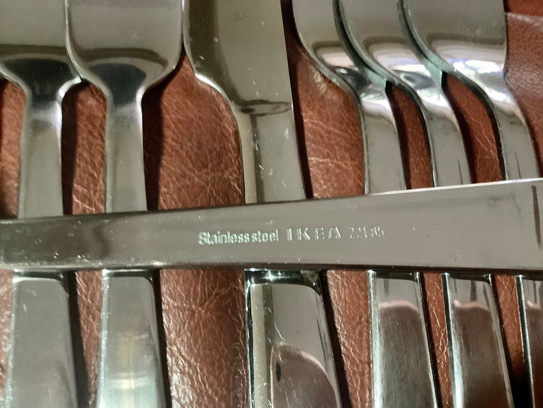 Ikea Stainless Flatware Set of 13 Heavier weight Great Etsy