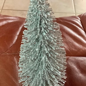Christmas Village Silver Tree 6” tall | Great Condition as pictured