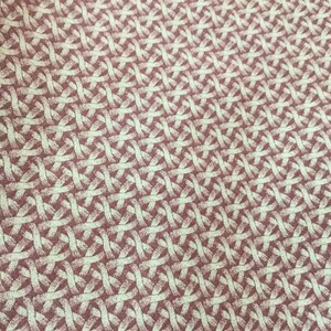 Cotton Pink and White fabric | 3 yards by 45” wide | First Quality | Quilting Fabric