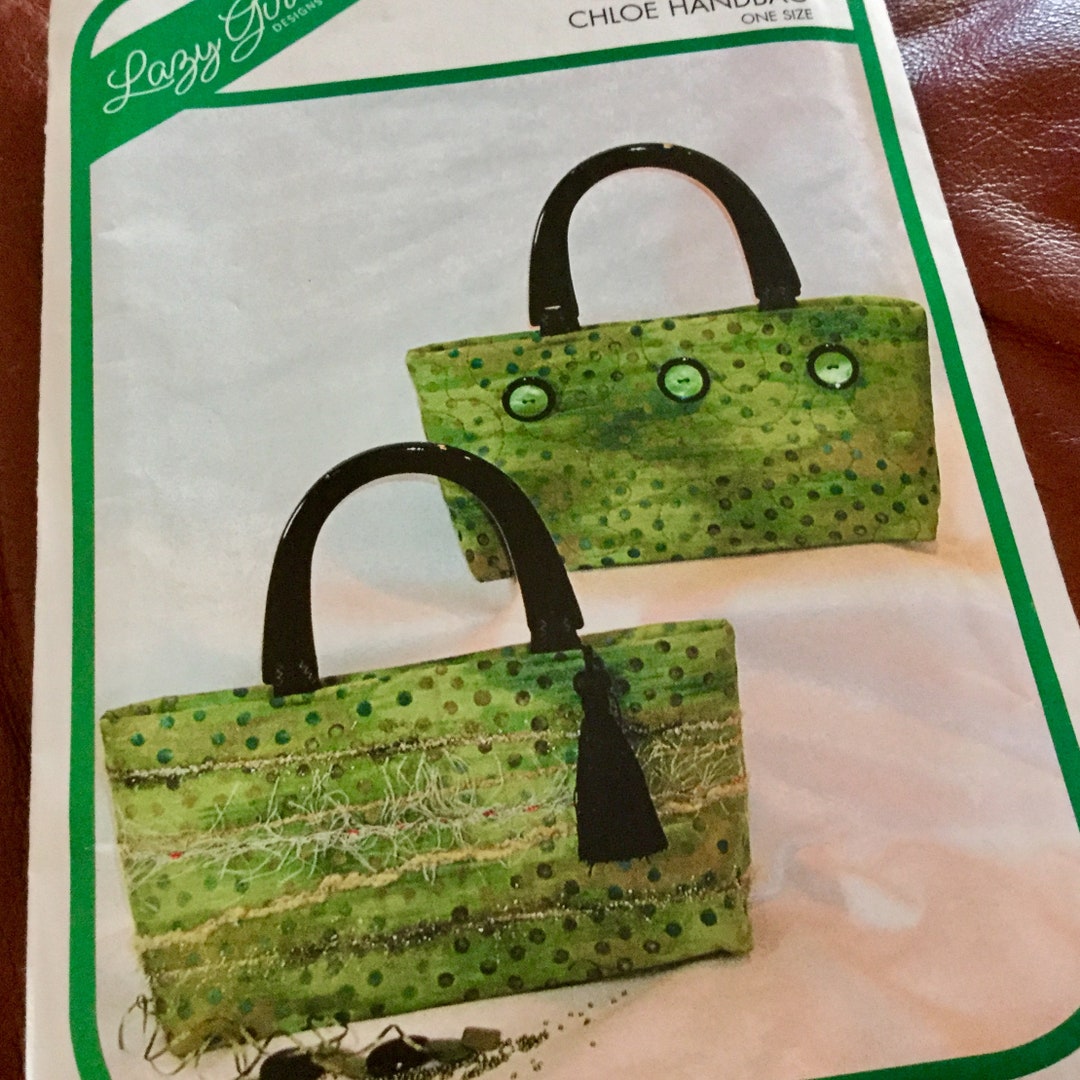 Lazy Girl Chloe Fat Quarter Cutie Bag Pattern | 11 by 6 Bag, Uncut - Etsy