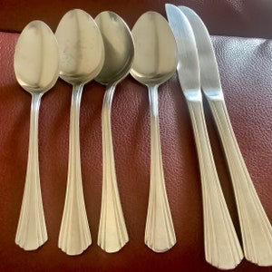 Cambridge Stainless Flatware | 6 pieces | Great Condition | as pictured