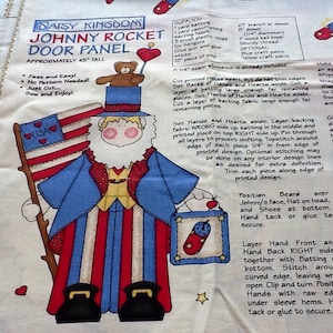 Cotton Fabric, USA Doorhanging, Uncle Sam