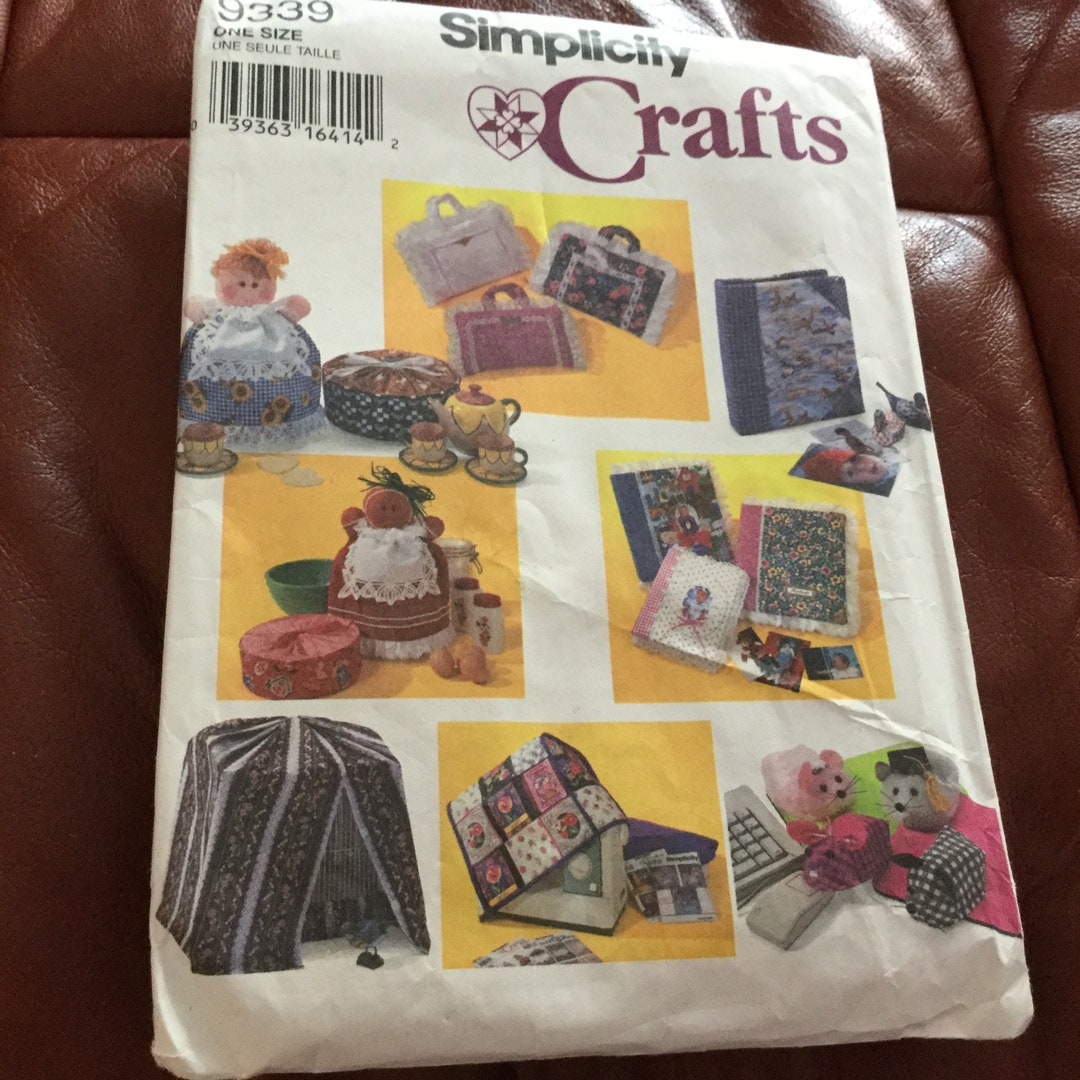 Simplicity 9339 | Craft Pattern | Covers for Sewing Machine, Books ...