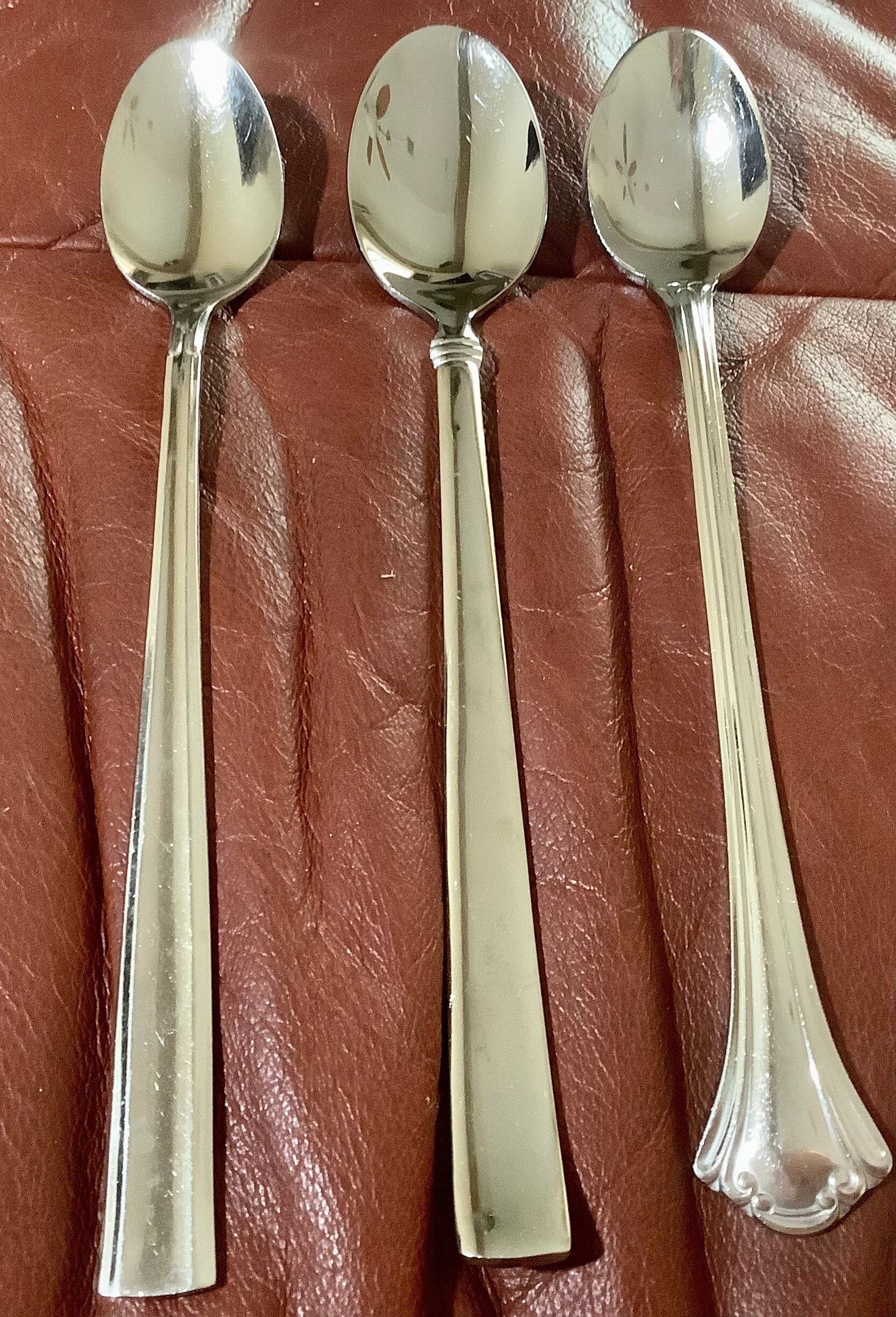 CELEBRATION by Reed & Barton Stainless Flatware ICE TEASPOONS 