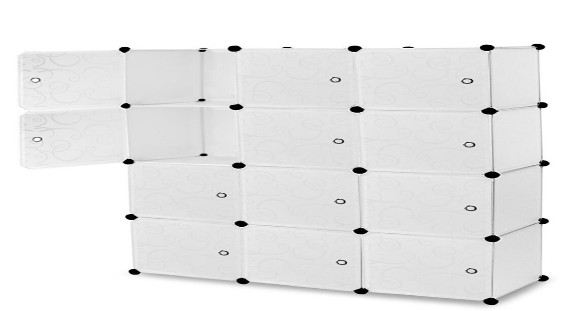 Cube Storage 4 Tier 8 Cubes Organizer Shelves Bookcase for Etsy