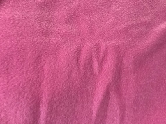 Medium Pink Fleece Fabric 1 Yard by 60 First Quality - Etsy