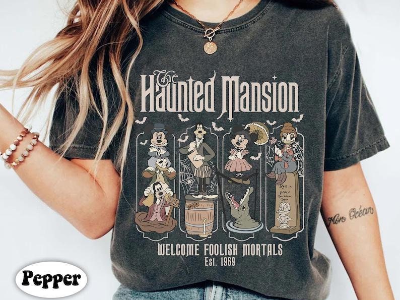 Haunted mansion shirt etsy outlet