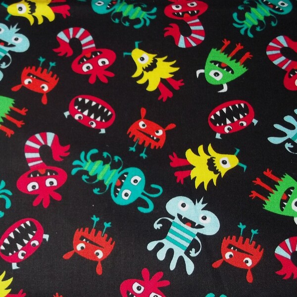 Reserved Listing Little Monsters Fabric