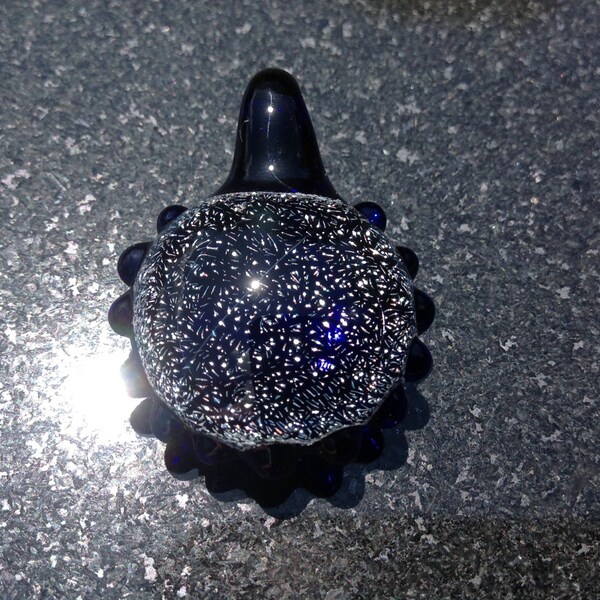 Glass Boro Dichroic Pendant Bead