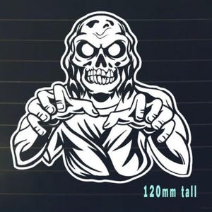 ZOMBIE PREMIUM COOL decal Car Sticker