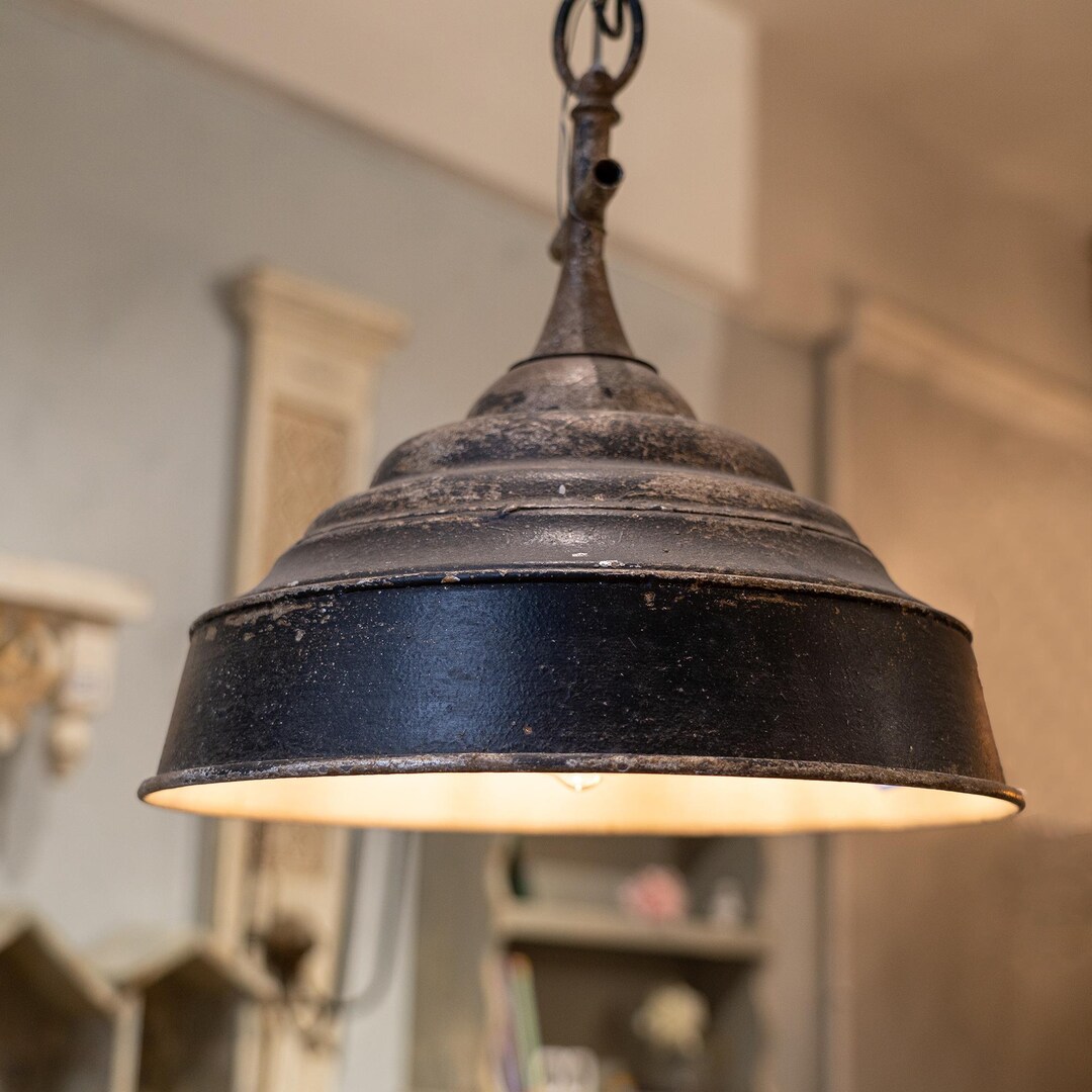 Picture of Vintage Metal Hanging Lamp Industrial Style Hanging Lamp Cafe Lamp ...