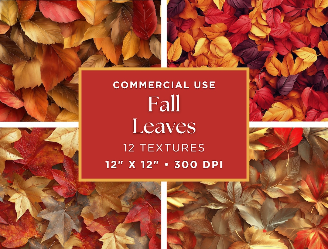 Fall Leaves Texture Background | Autumn Meadow Wallpaper | Fine Art ...