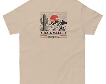 Yucca Valley, Unisex Graphic T-shirt, California, Minimalist Graphic T-shirt, Comfort T-Shirt, Local City Pride, City Rep Tee, Joshua Tree