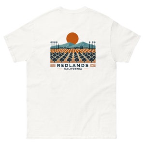 Redlands, Unisex Graphic T-shirt, California, Minimalist Graphic T-shirt, Comfort T-Shirt, Local City Pride, City Rep Tee, City, Local