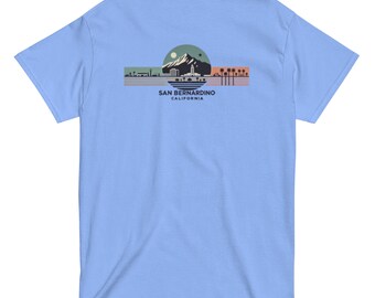 San Bernardino, Unisex Graphic T-shirt, California, Minimalist Graphic T-shirt, Comfort T-Shirt, Local City Pride, City Rep Tee, City, Local