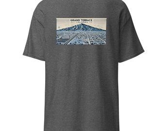 Grand Terrace, Unisex Graphic T-shirt, California, Minimalist Graphic T-shirt, Comfort T-Shirt, Local City Pride, City Rep Tee, City, Local
