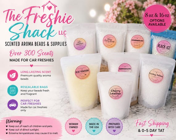 16 oz. Scented Aroma Beads List #1