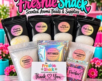 16 oz Pre-Scented Aroma Beads: Car Freshie Supplies