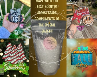 16 oz Pre-Scented Aroma Beads: Car Freshie Supplies