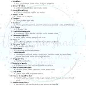 16 oz. Scented Aroma Beads List #1 image 13