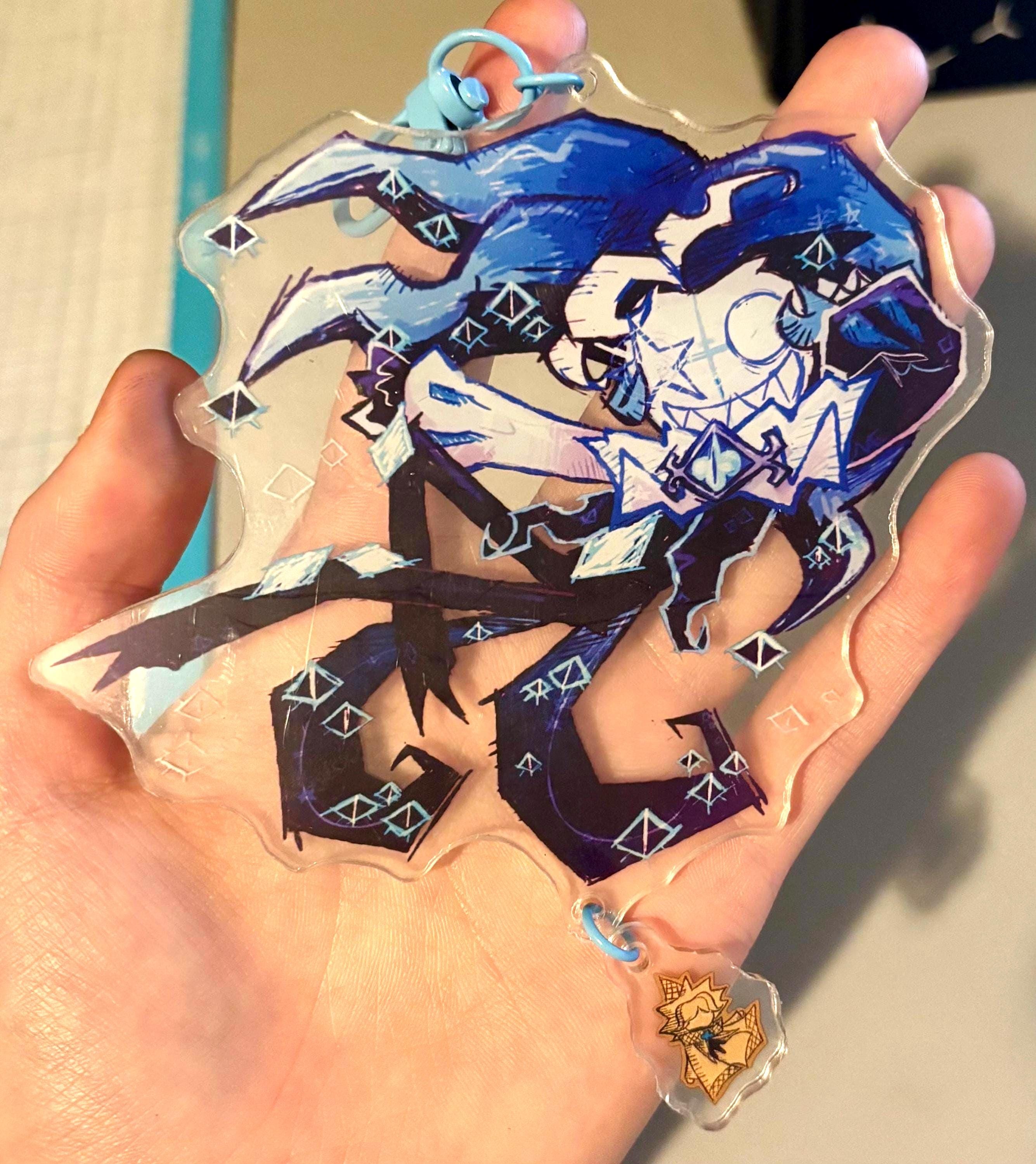 シャドーミルククッキーとピュアバニラクッキーの連結アクリル