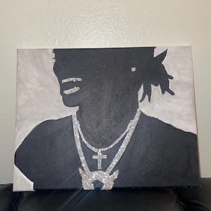 Lienzo artístico con diamantes de imitación de la portada del álbum de Ken Carson