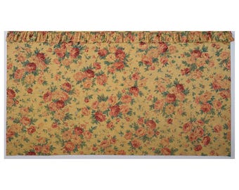 Vtg Lauren Ralph Lauren Twin Duvet & Dust Ruffle Elsa Grasslands Floral Roses