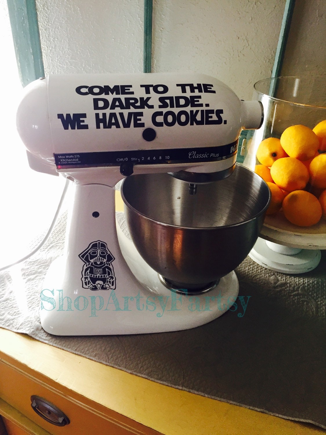 Custom Star Wars Stormtrooper Kitchen Aid Stand Mixer (Tutorial