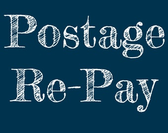 RePurchase your Postage for shipping