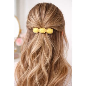 Gold Tone Barrette - Etsy display picture 3
