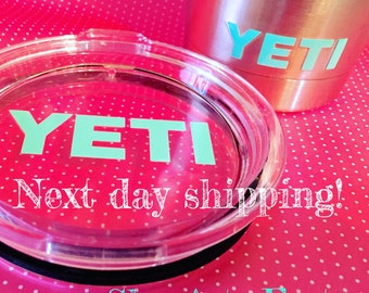 YETI decal set (Lid and cup decals) Ships Quick!