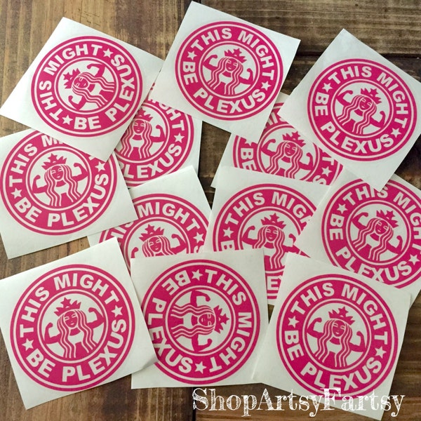 3.5" Round This might be Plexus Decal