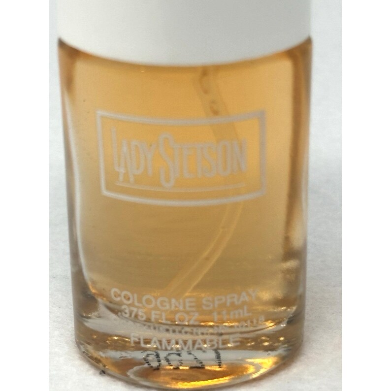 Vintage Lady Stetson by Coty Cologne Spray .375 Travel Size Mini 80% FULL image 2