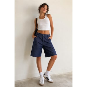 Y2k Striped Shorts - Etsy