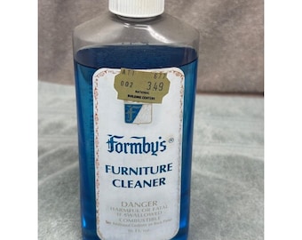 Limpiador de muebles Formby's Vintage de 16 oz. Producto descontinuado. Disuelve la cera.