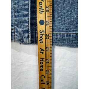 Vintage Y2K BCBG MaxAzria Jeans Denim Cargo Button Front Jean Mini Skirt Size 6 image 6