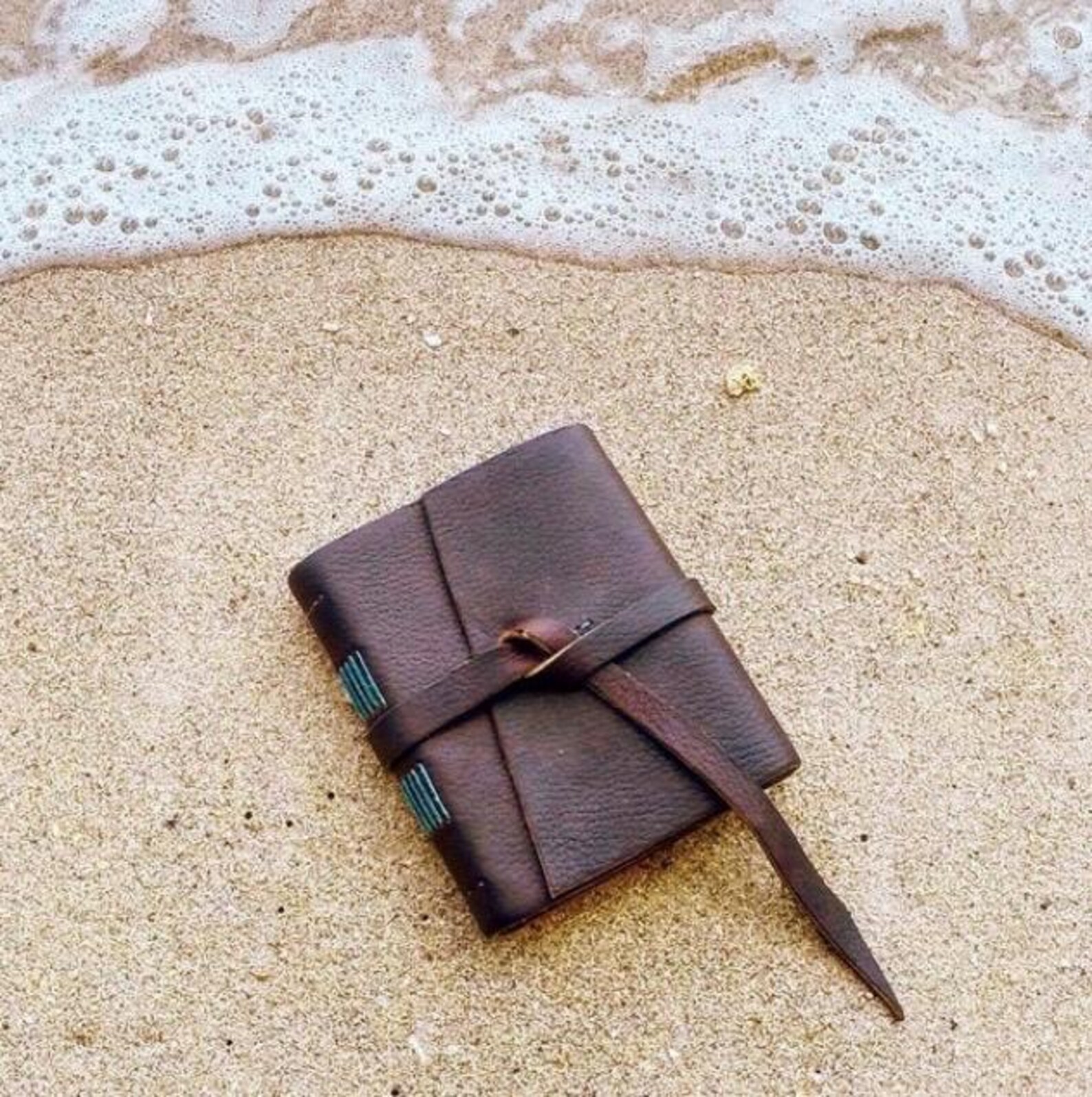 Waterproof Lab Journal Small Waterproof Leather Travel Journal Brown 5.5