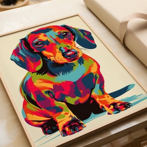 Sausage Dog Artwork Dachshund Artwork Weiner Dog Print Dachshund Dog sausage-dog-artwork-dachshund-artwork-weiner-dog-print-dachshund-dog