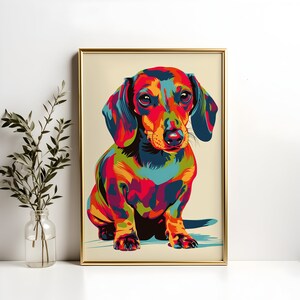 Sausage Dog Artwork Dachshund Artwork Weiner Dog Print Dachshund Dog sausage-dog-artwork-dachshund-artwork-weiner-dog-print-dachshund-dog