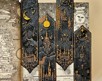 Zestaw zakładek HP Inspired Fantasy – idealny prezent dla mamy i taty, rodzeństwa, dziewczyny i miłośnika książek