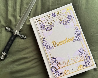 Powerless by Lauren Roberts Purple & Gold Rebind
