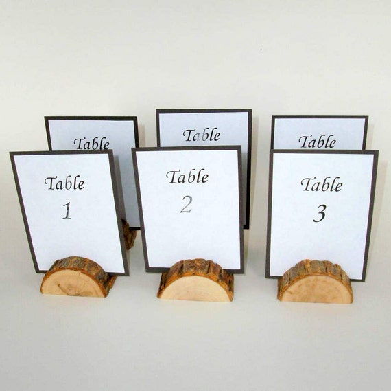 Items similar to Wedding Table Card Holders on Etsy