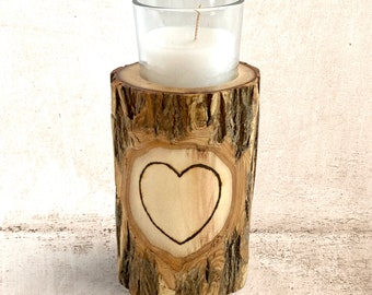 9th Anniversary Willow Candle with FREE PERSONALIZATION