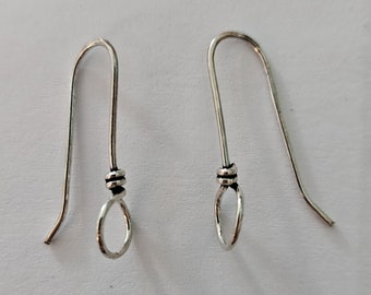 Sterling silver ear wire selection