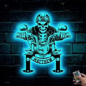 Suporte de capacete de motocicleta de metal personalizado, presente especial, arte de parede, suporte de capacete, excelente, suporte de capacete de motocicleta em formato de caveira, presente para motociclista