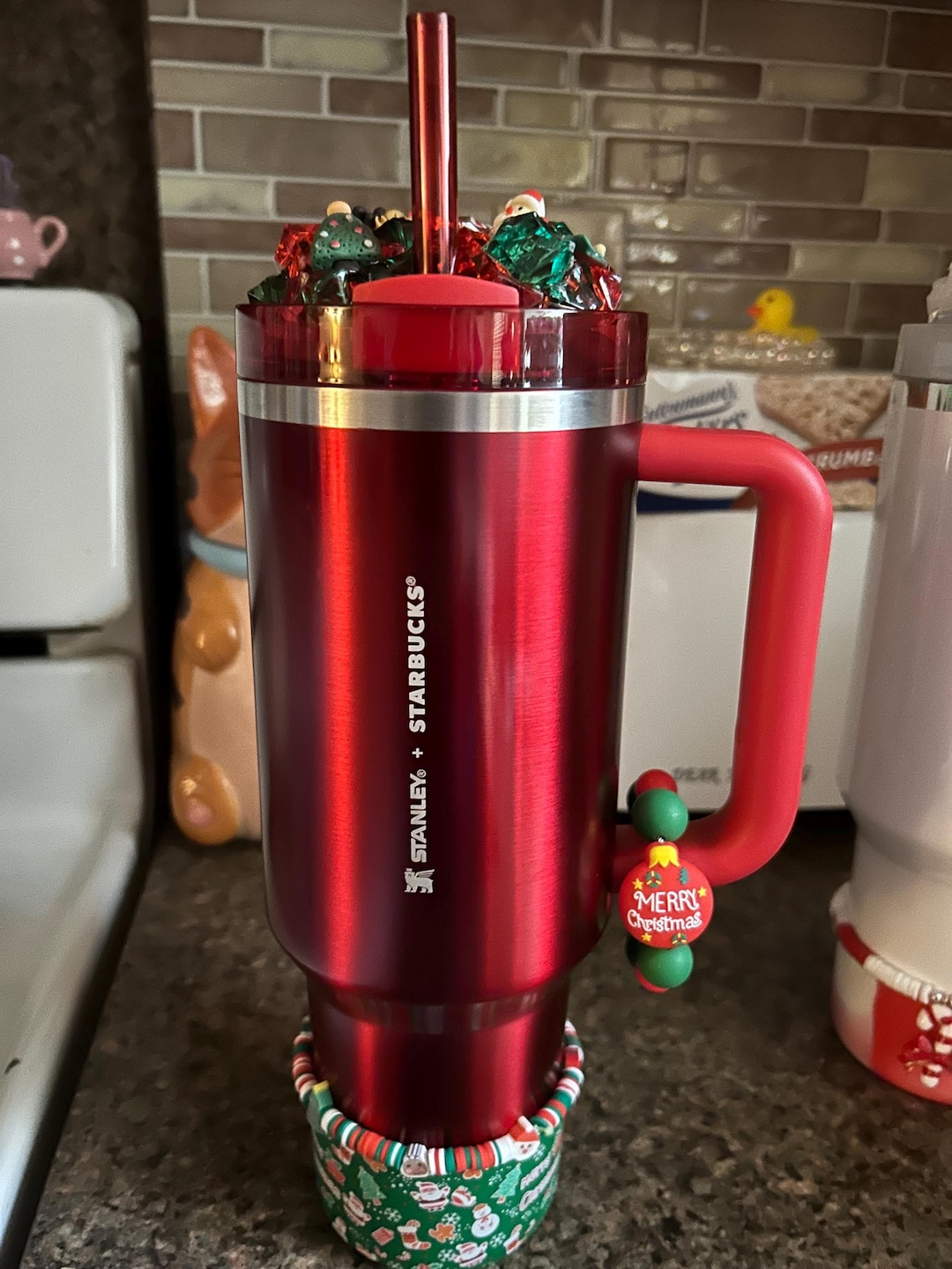 Christmas Theme Stanley Ice Topper or Set Etsy