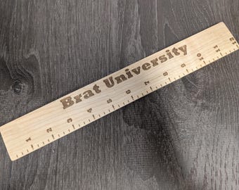 Brat University Spanking Ruler